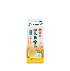 義美無糖茉莉綠茶６００ｍｌ